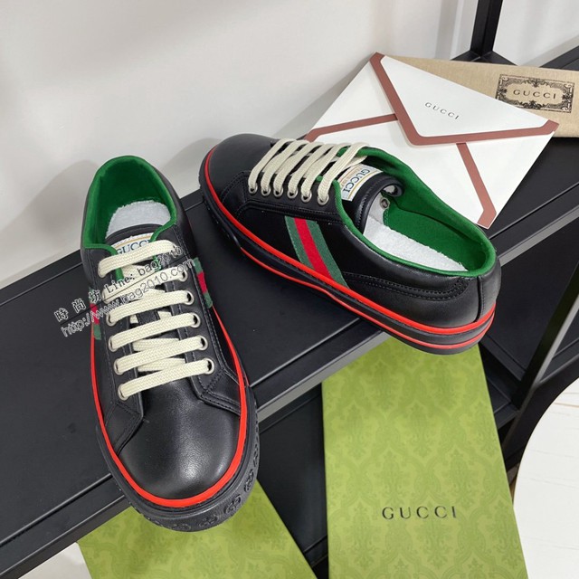 gucci古馳1977經典系列情侶款帆布鞋 2021火爆推薦款低幫男女款板鞋 dx3279